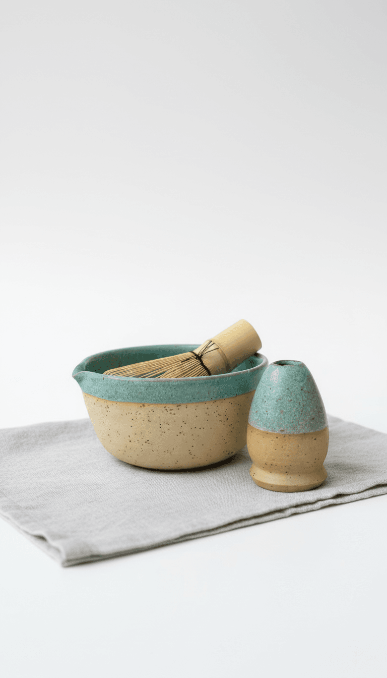Stoneware Matcha Set No 1